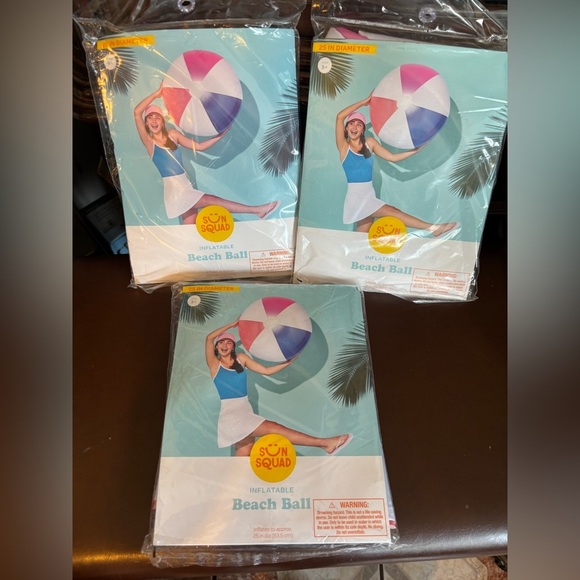 Sun Squad Other - Sun Squad Inflatable Beach Ball